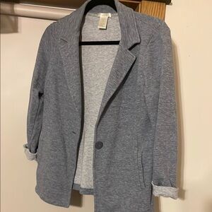 Gray Blazer Jacket